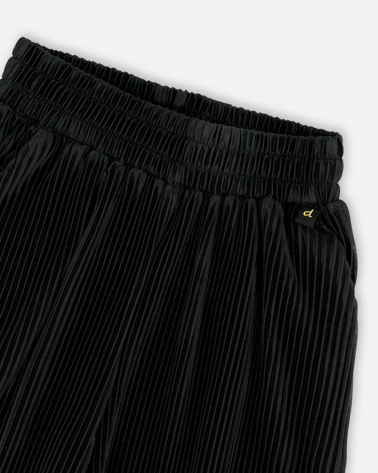 Wide Leg Pleated Pants Black | Deux par Deux | Jenni Kidz