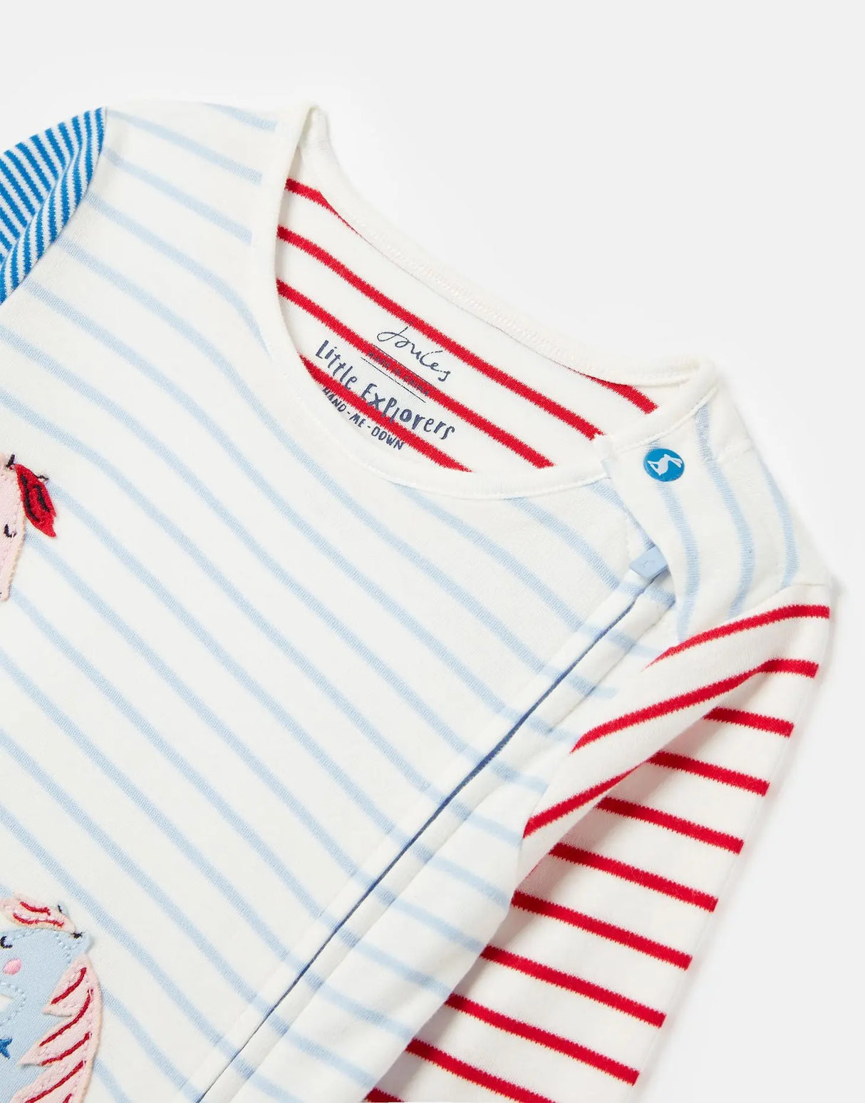 Winfield Organically Grown Cotton Artwork Romper - Hotchhorse | Joules | Joules | Jenni Kidz