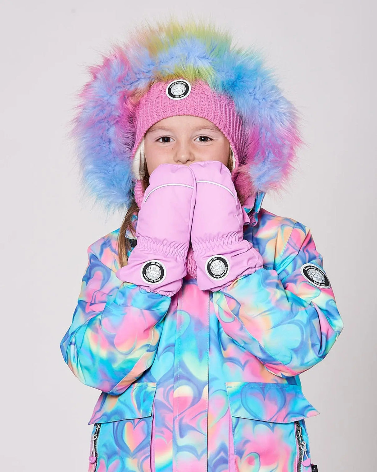 Winter Mittens Play Purple | Deux par Deux | Jenni Kidz