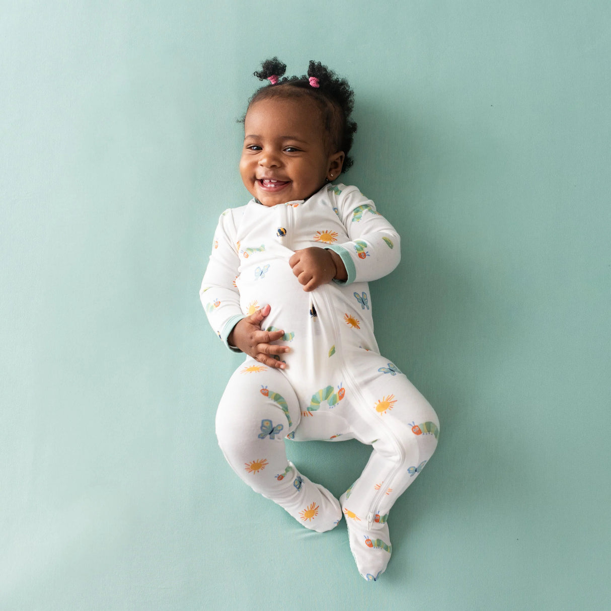 Zippered Footie in The Very Hungry Caterpillar™ and Friends | Kyte Baby