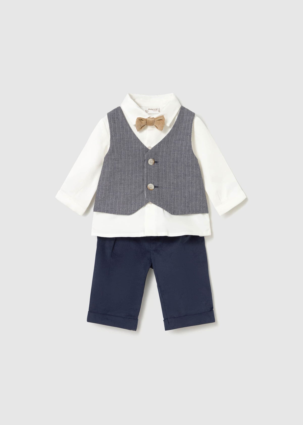 Jogger Fit Long Denim Soft Pants Bébé Garçon | Maire
