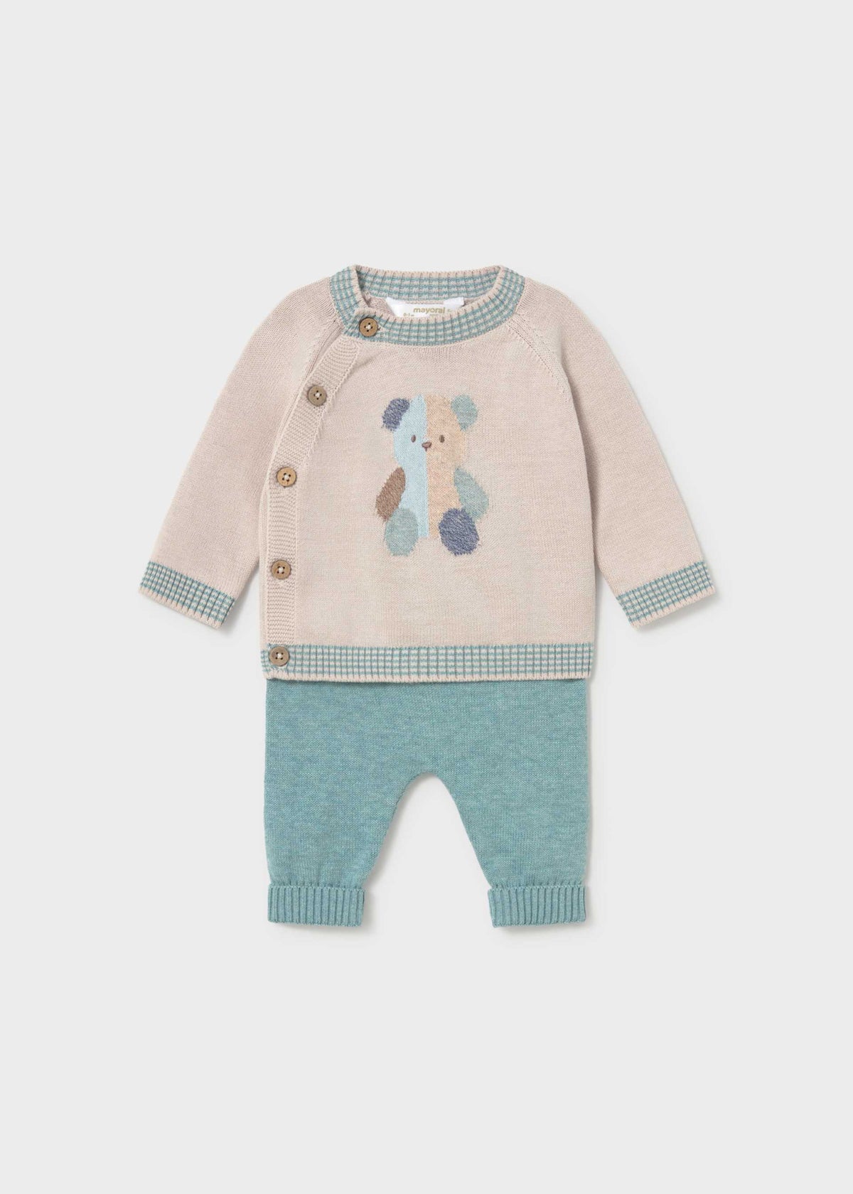 Ensemble de 2 leggings nouveau-né fille | Maire