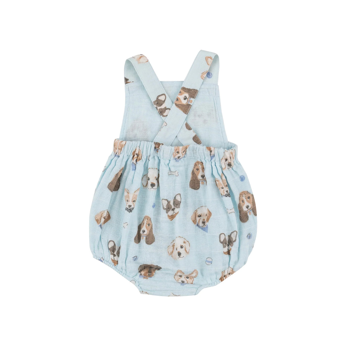 Retro Sunsuit - Vintage Puppy Faces | Angel Dear - Jenni Kidz