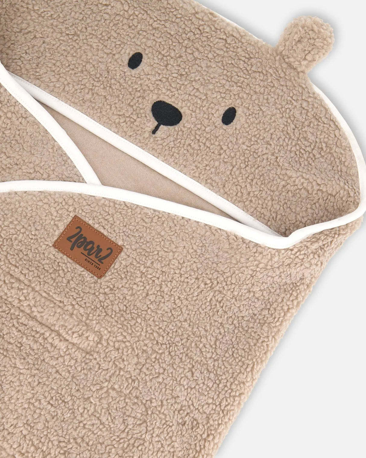 Baby Cocoon Blanket Brown Teddy Bear | Deux par Deux | Jenni Kidz