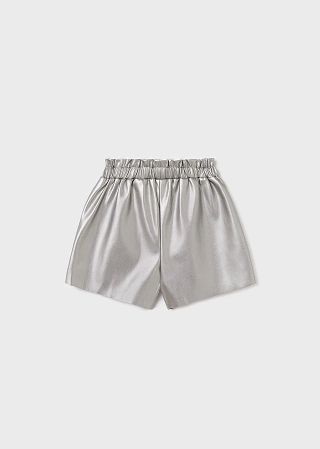 Girls Leathered Shorts  | Mayoral - Jenni Kidz