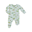 Two Way Zipper Footie - Alligators | Angel Dear - Jenni Kidz