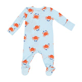 Two Way Zipper Footie - Crabby Cuties | Angel Dear - Jenni Kidz