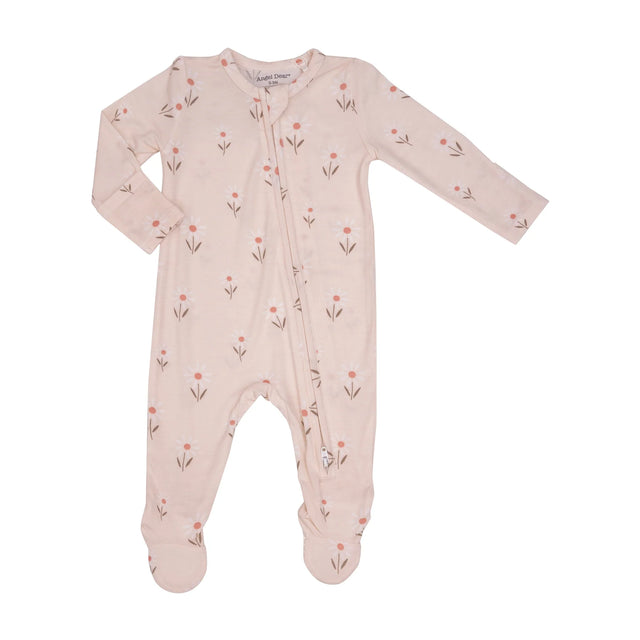 Two Way Zipper Footie - Petite Daisy | Angel Dear - Jenni Kidz