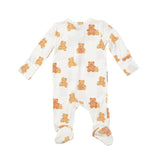 Two Way Zipper Footie - Teddy Bears | Angel Dear - Jenni Kidz 