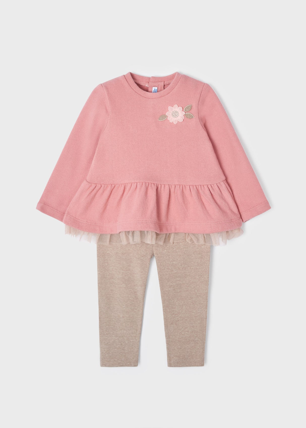 Baby Knit Leggings & Top Set Girls | Mayoral - Jenni Kidz