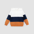 Colorblock Terry Hoodie Pullover - Orange | Miles The Label - Jenni Kidz