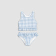 Light Blue Gingham Tankini | Petit Lem - Jenni Kidz