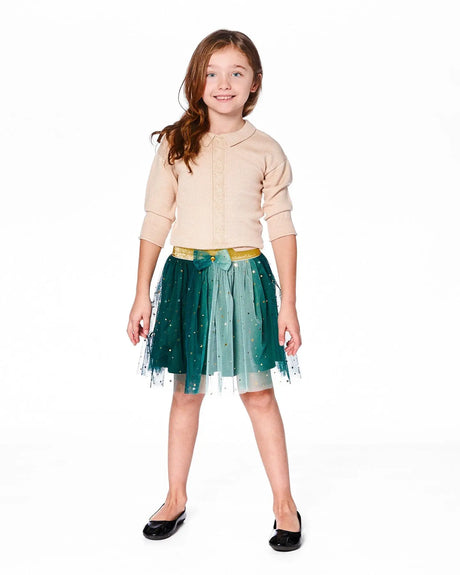 3/4 Sleeve Knitted Sweater Beige | Deux par Deux | Jenni Kidz