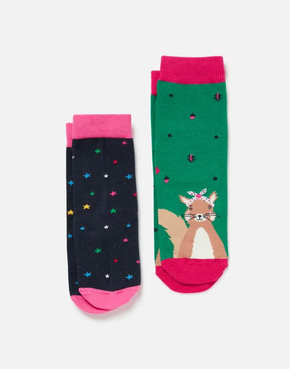 Brill Bamboo (Pack of 2 Socks) | Joules - Jenni Kidz