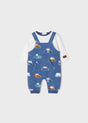 Baby Boy Ecofriends with Car Print Romper | Mayoral | Mayoral | Jenni Kidz