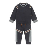 Baby Boys Dark Dlue Sweatshirt And Sweatpants Set | Dirkje | Dirkje | Jenni Kidz