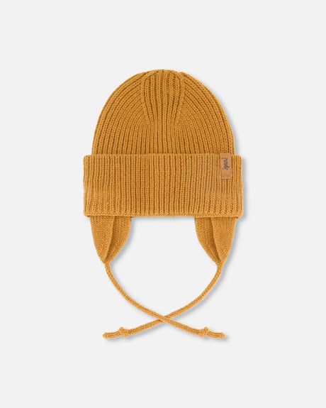 Baby Mid-Season Knit Hat Brown Pecan | Deux par Deux | Jenni Kidz