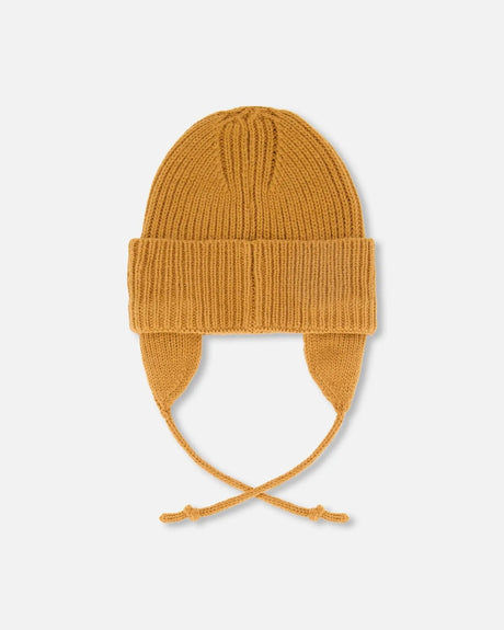 Baby Mid-Season Knit Hat Brown Pecan | Deux par Deux | Jenni Kidz