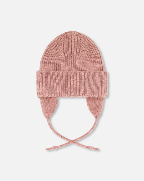 Baby Mid-Season Knit Hat Dusty Pink | Deux par Deux | Jenni Kidz