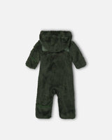 Baby One Piece Plush Forest Green | Deux par Deux | Jenni Kidz