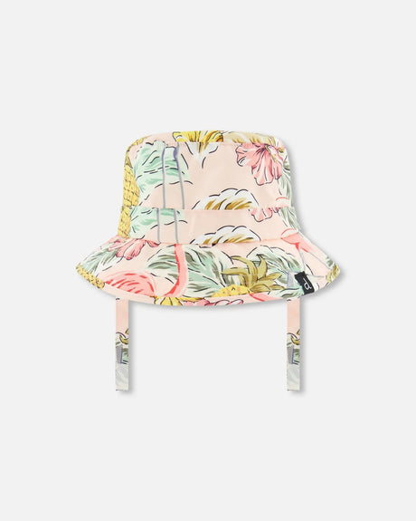 Beach Hat Printed Flamingo | Deux par Deux | Jenni Kidz