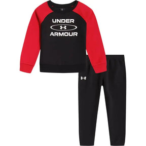 Black Raglan Crewneck Set | Under Armour | Under Armour | Jenni Kidz