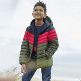 Boys Cairn Packaway Showerproof Jacket Colour Block | Joules | Joules | Jenni Kidz