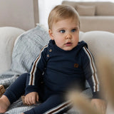 Boys Dark Blue Sweatpants | Dirkje | Dirkje | Jenni Kidz