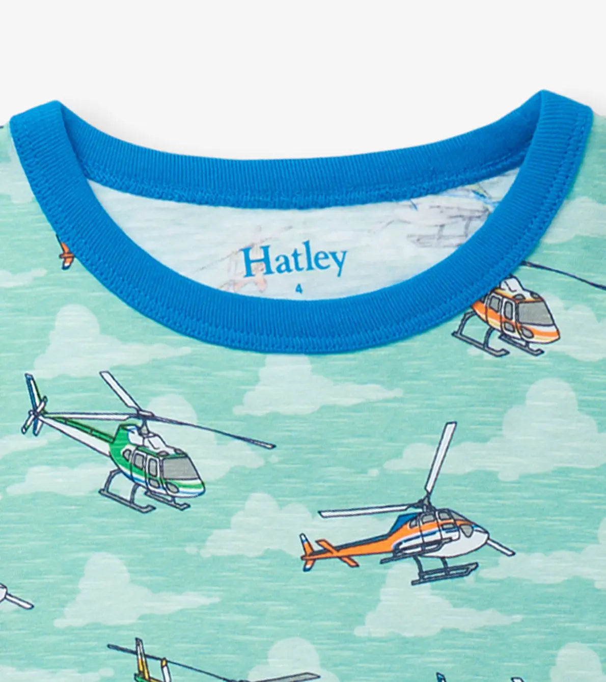 Boys Helicopters Short Pajama Set | Hatley | Hatley | Jenni Kidz
