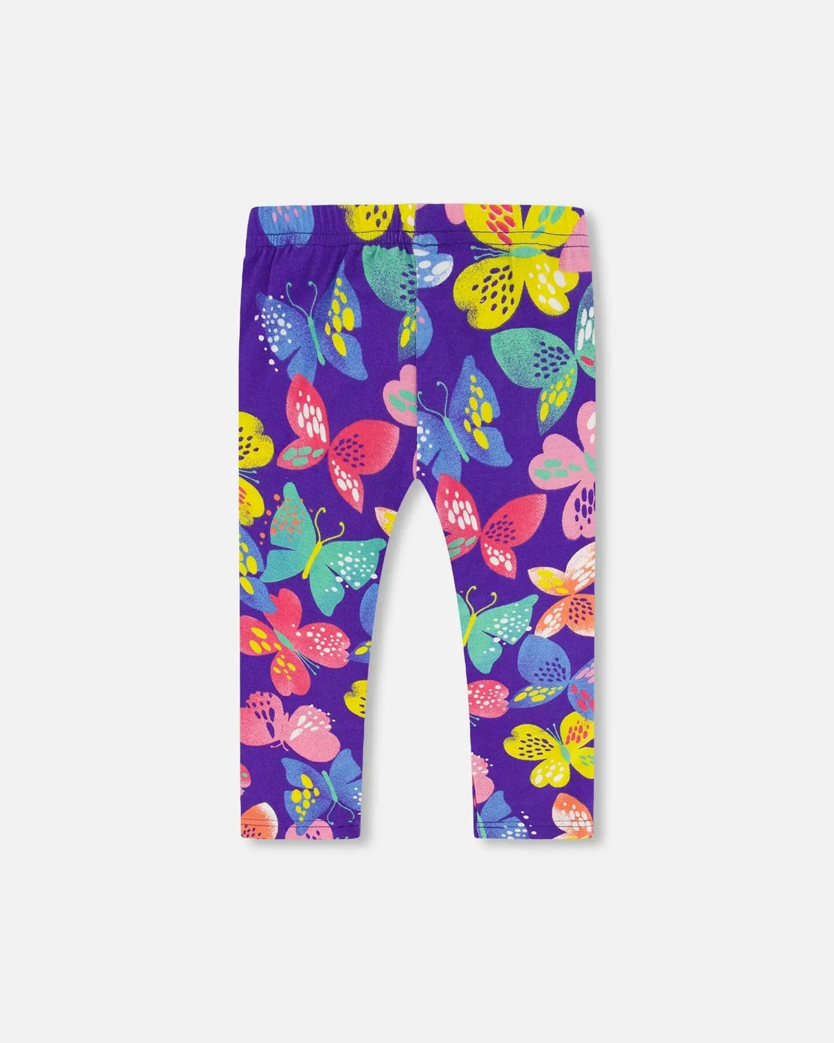 Capri Legging Printed Colorful Butterflies | Deux par Deux | Jenni Kidz