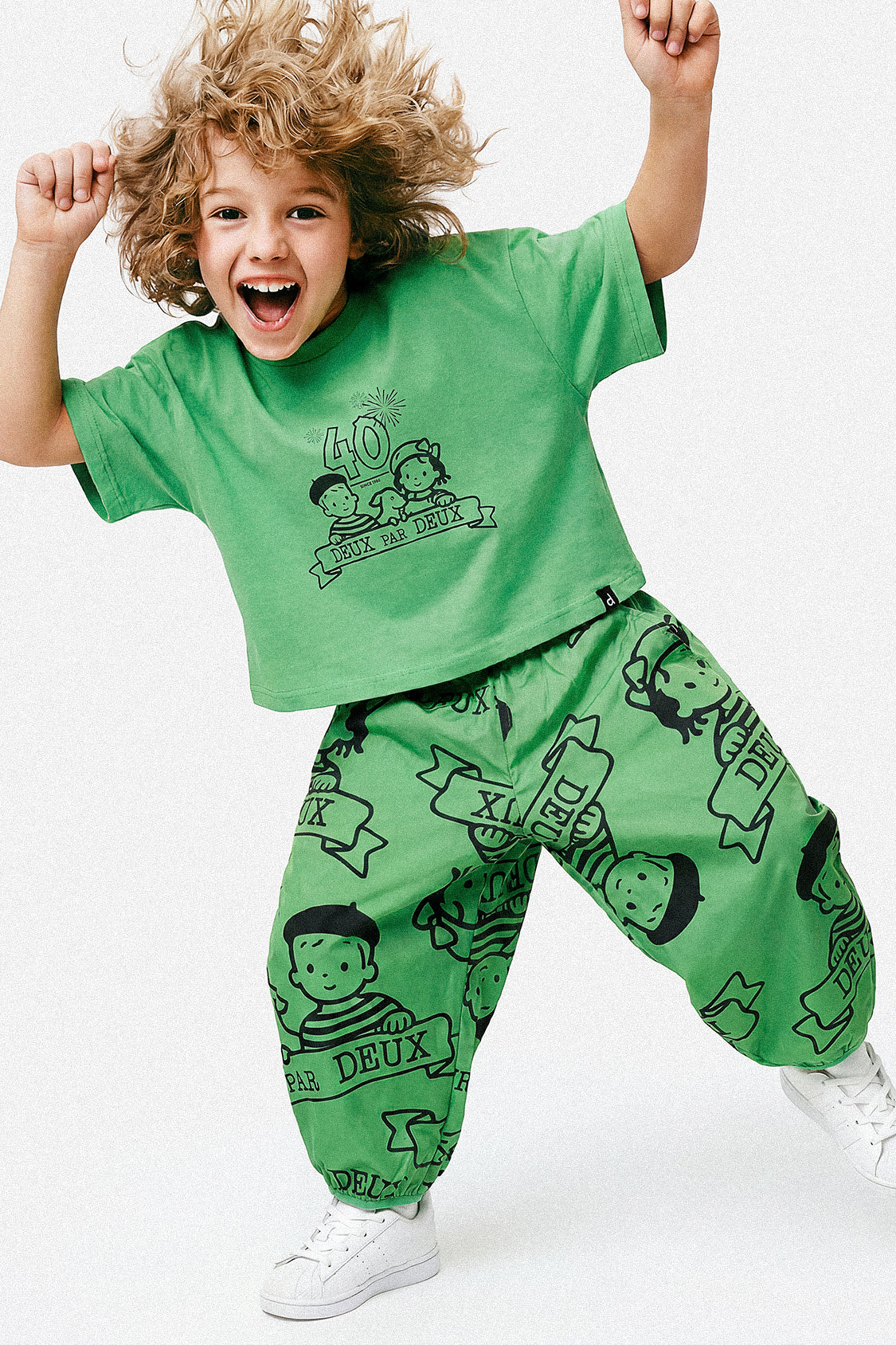 40Th Anniversary Graphic T-Shirt Green-1