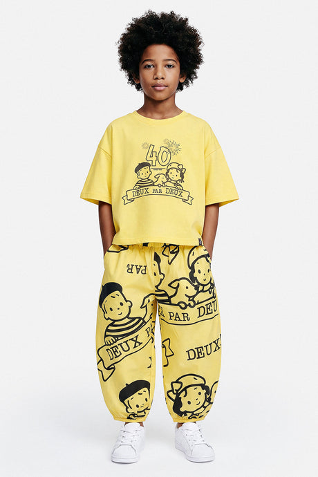 40Th Anniversary Graphic T-Shirt Honey Yellow-1