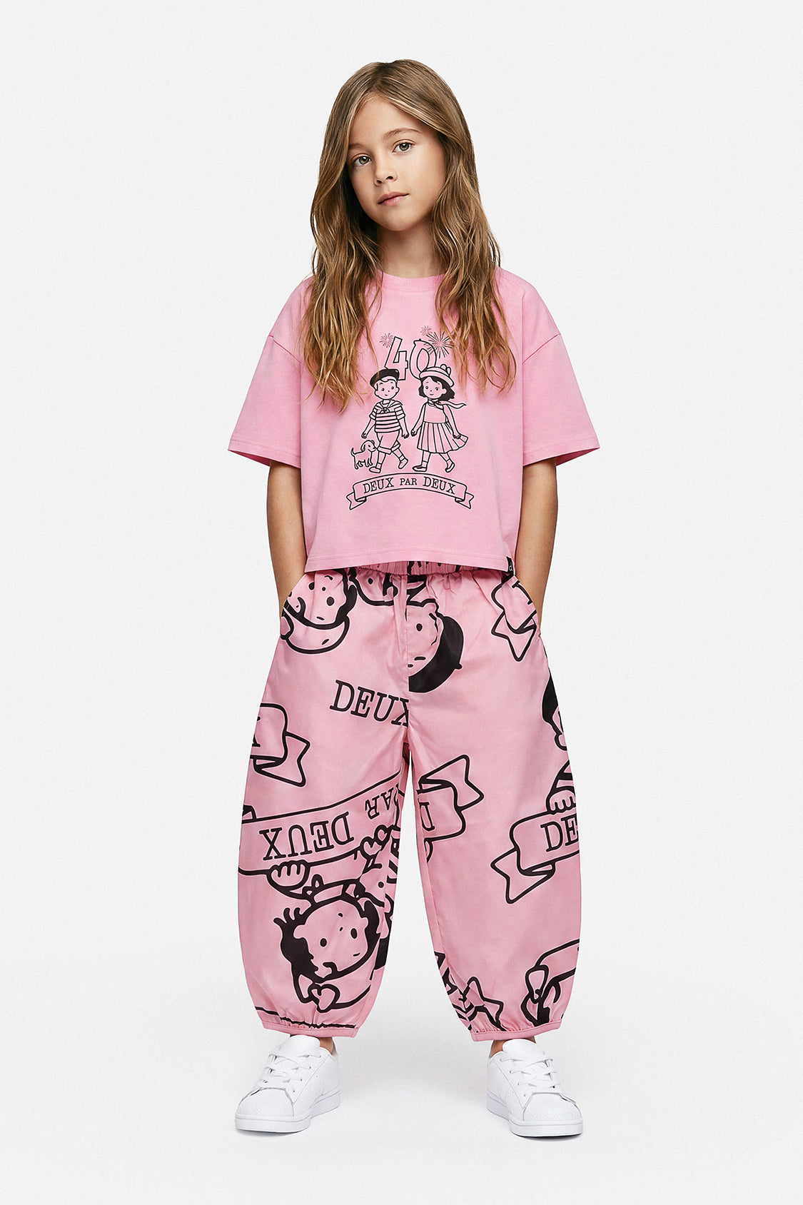 40Th Anniversary Graphic T-Shirt Soft Pink-1