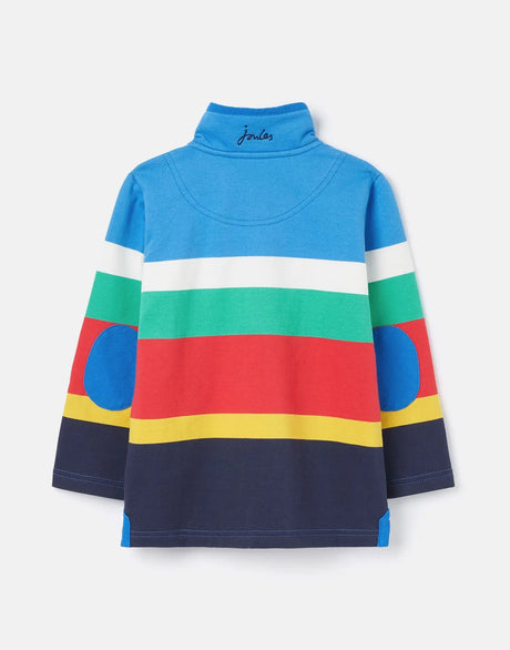 Captain Stripe 1/2 Zip Sweatshirt | Joules | Joules | Jenni Kidz