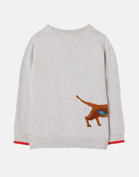Christmas Dog Printed Sweater | Joules | Joules | Jenni Kidz