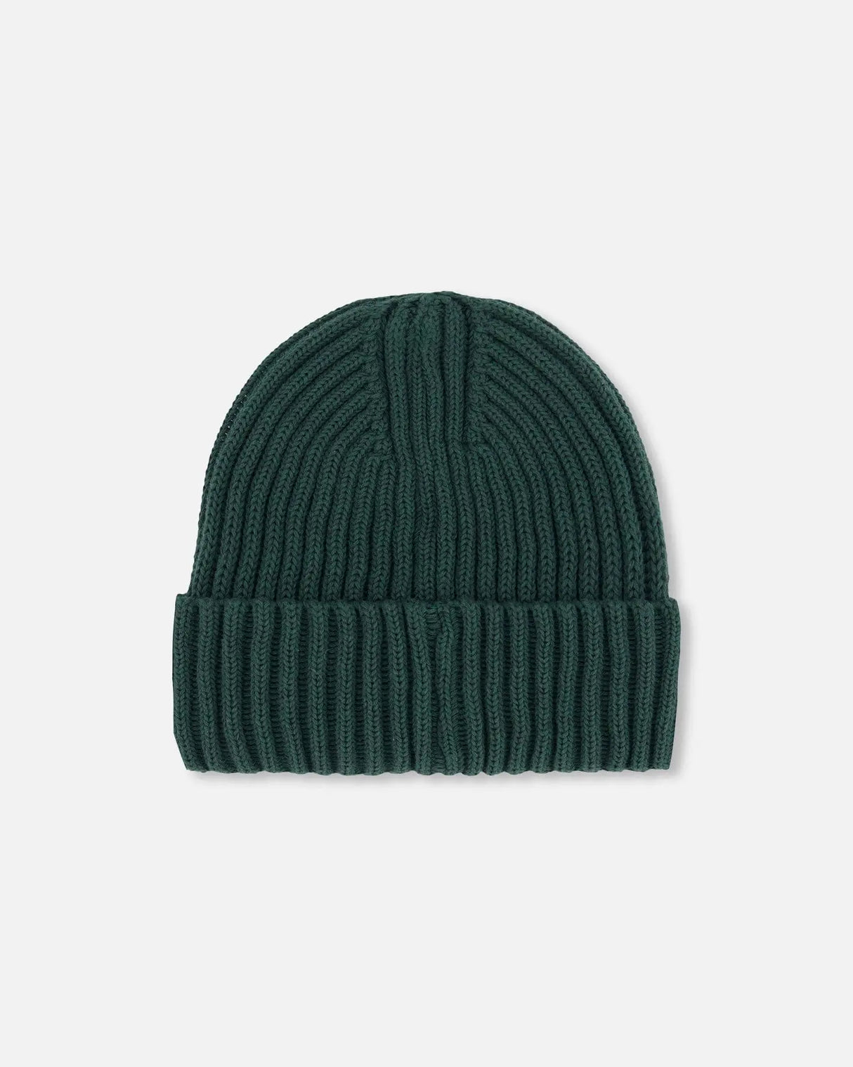 Cuffed Knit Hat Forest Green | Deux par Deux | Jenni Kidz