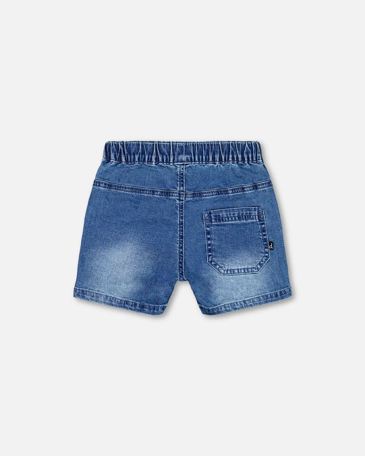 Denim Short Dark Denim Blue | Deux par Deux | Jenni Kidz