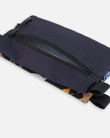 Double Pencil Case Black Dinosaur Print | Deux par Deux | Jenni Kidz