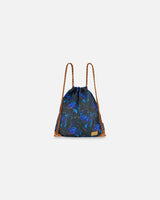 Drawstring Bag Black Printed Storm | Deux par Deux | Jenni Kidz