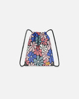 Drawstring Bag Printed Retro Flowers | Deux par Deux | Jenni Kidz