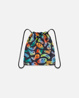 Drawstring Bag Smiley Face Boy | Deux par Deux | Jenni Kidz