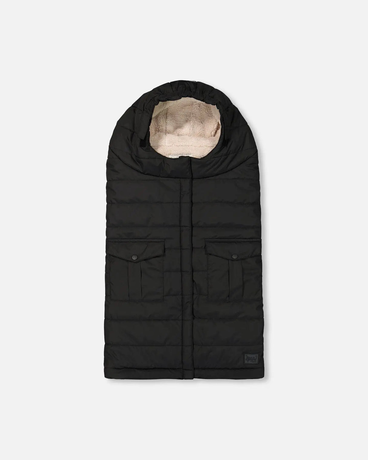 Evolutive Baby Footmuff Black | Deux par Deux | Jenni Kidz