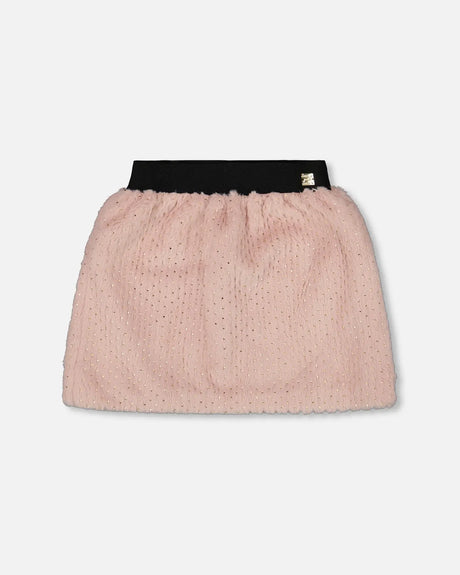Fake Fur Skirt Pink | Deux par Deux | Jenni Kidz