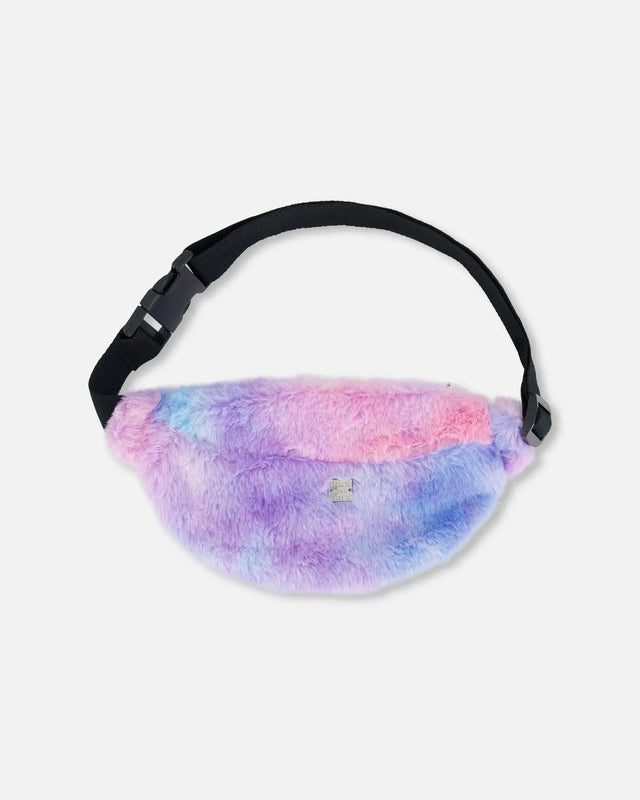 Faux Fur Fanny Bag Multicolor | Deux par Deux | Jenni Kidz