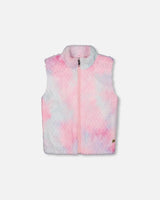 Faux Fur Vest Multicolor | Deux par Deux | Jenni Kidz