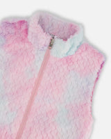 Faux Fur Vest Multicolor | Deux par Deux | Jenni Kidz