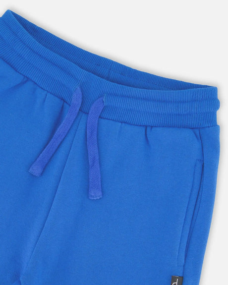 Fleece Sweatpants Blue | Deux par Deux | Jenni Kidz