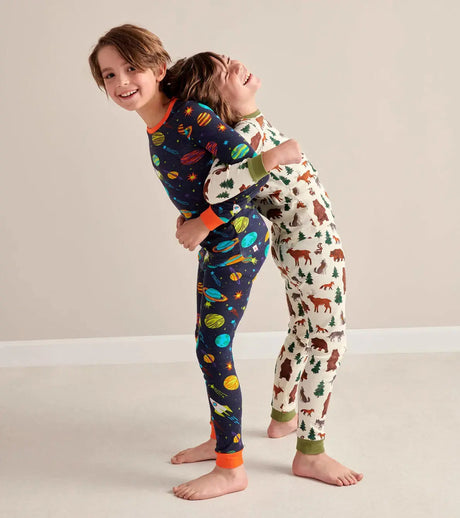 Forest Animals Kids Organic Cotton Pajama Set | Hatley | Hatley | Jenni Kidz
