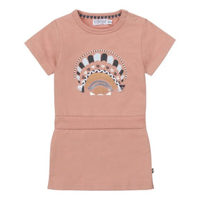 Girls Dress Old Pink | Dirkje | Dirkje | Jenni Kidz