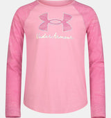 Girls Halftone Raglan Long Sleeve | Under Armour | Under Armour | Jenni Kidz